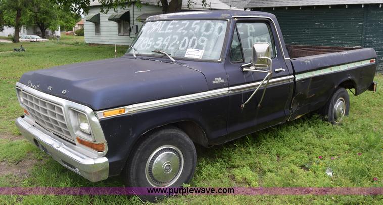 image for item K7373 1979 Ford F150 pickup truck