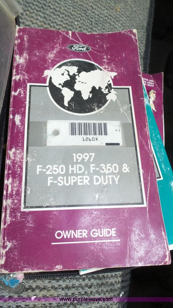 image for item K8295 1997 Ford F350 XL flatbed pickup truck