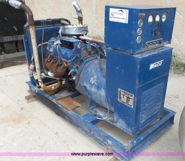 image for item K8298 Winco generator