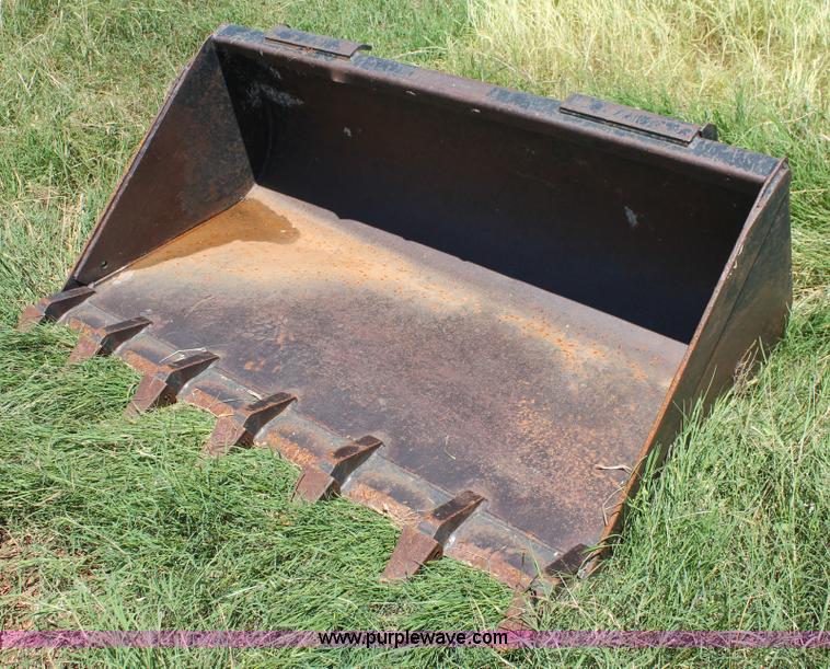 image for item K8797 John Deere skid steer bucket