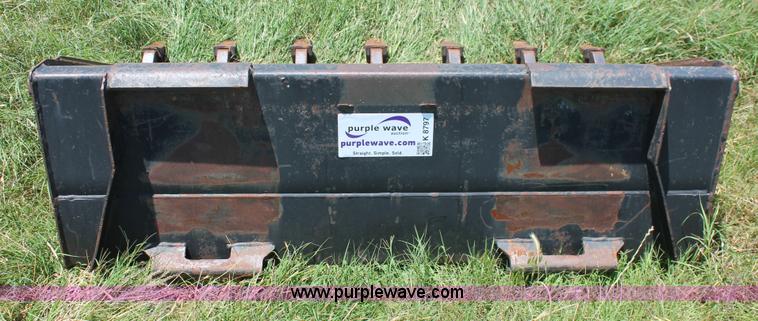 image for item K8797 John Deere skid steer bucket