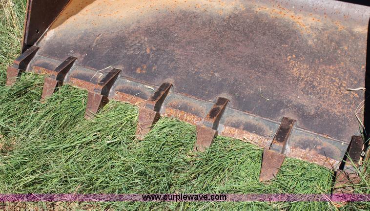 image for item K8797 John Deere skid steer bucket