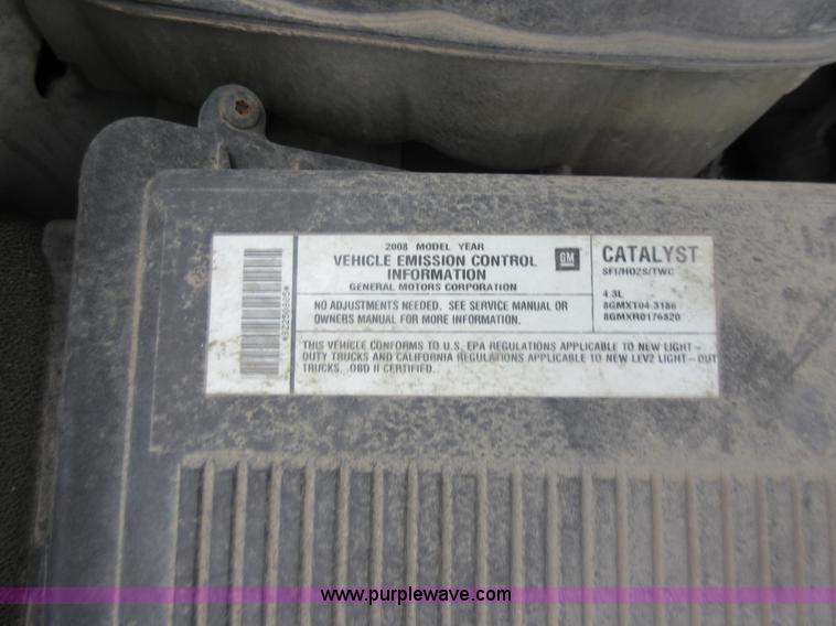 image for item L2758 2008 GMC Sierra 1500 pickup truck