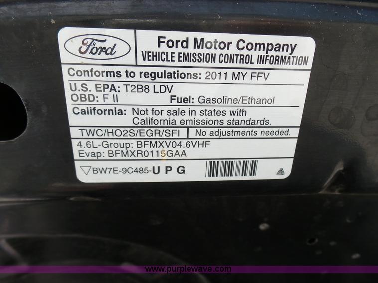 image for item L7051 2011 Ford Crown Victoria Police Interceptor