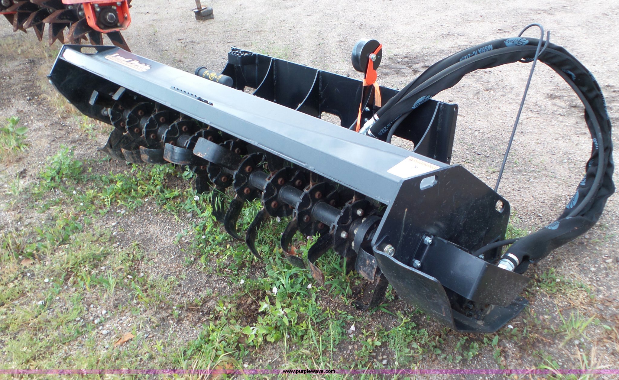 Land Pride SRT76 skid steer tiller in Salina, KS Item CD9949 sold