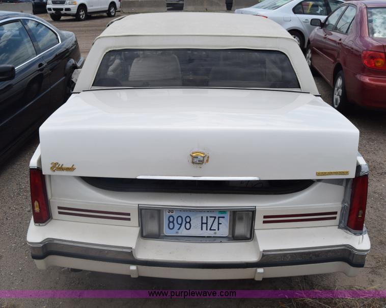 image for item K6544 1991 Cadillac Eldorado