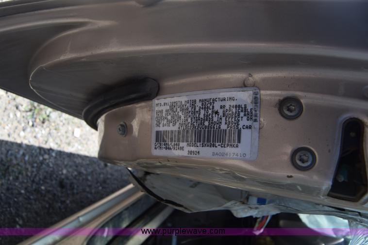 image for item K6552 1997 Toyota Camry