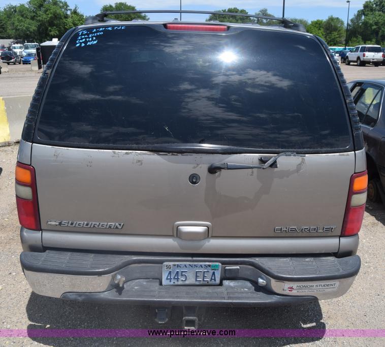 image for item K6553 2000 Chevrolet Suburban K1500 SUV