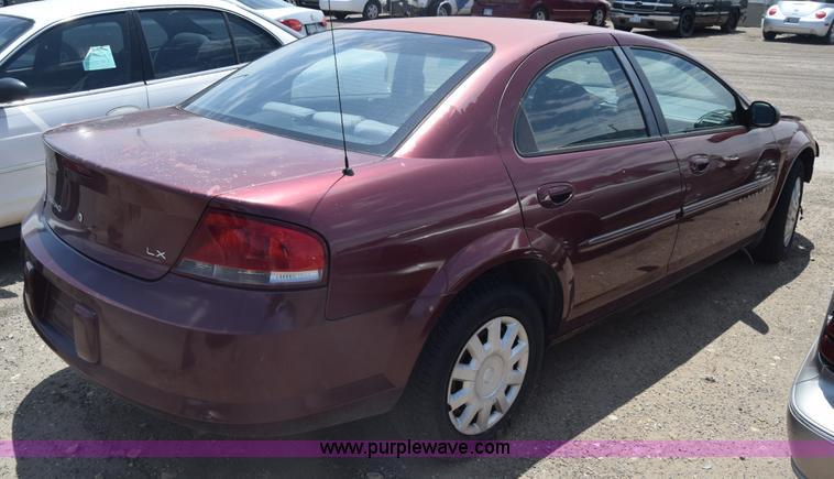 image for item K6554 2001 Chrysler Sebring