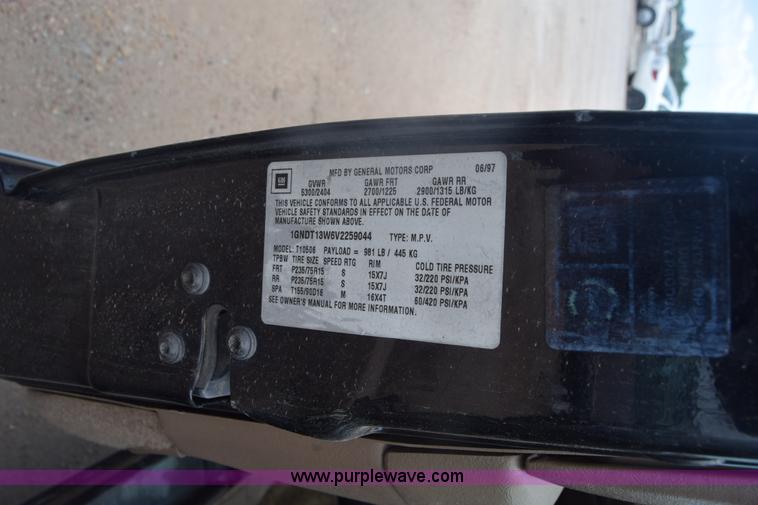 image for item K6560 1997 Chevrolet Blazer