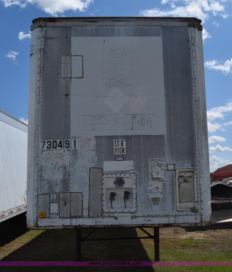 image for item K6693 1983 Miller dry van trailer