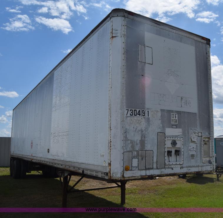 image for item K6693 1983 Miller dry van trailer