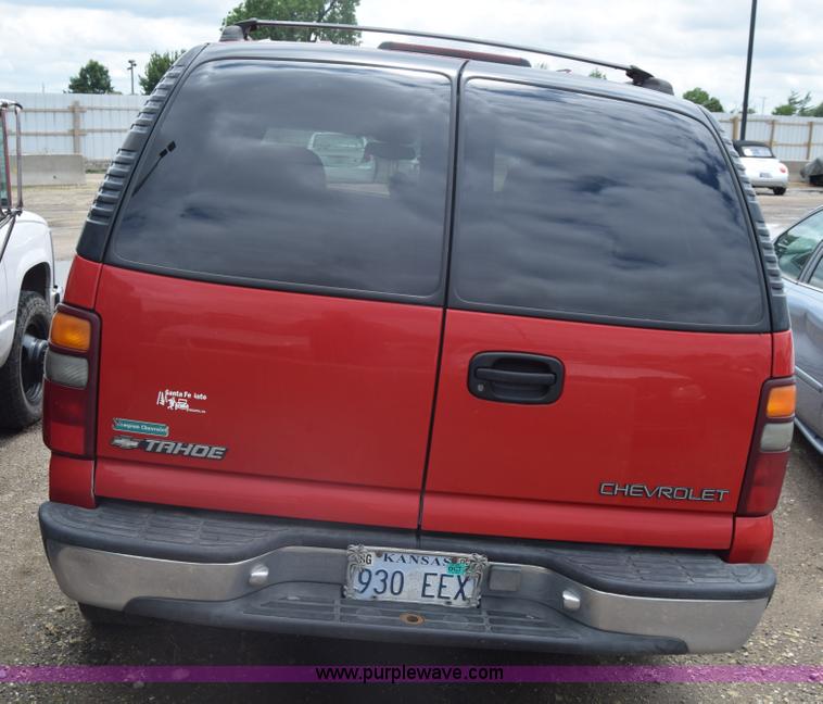 image for item K7397 2000 Chevrolet Tahoe SUV
