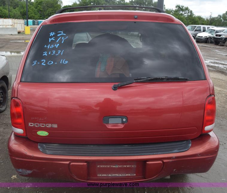 image for item K7399 2000 Dodge Durango SUV