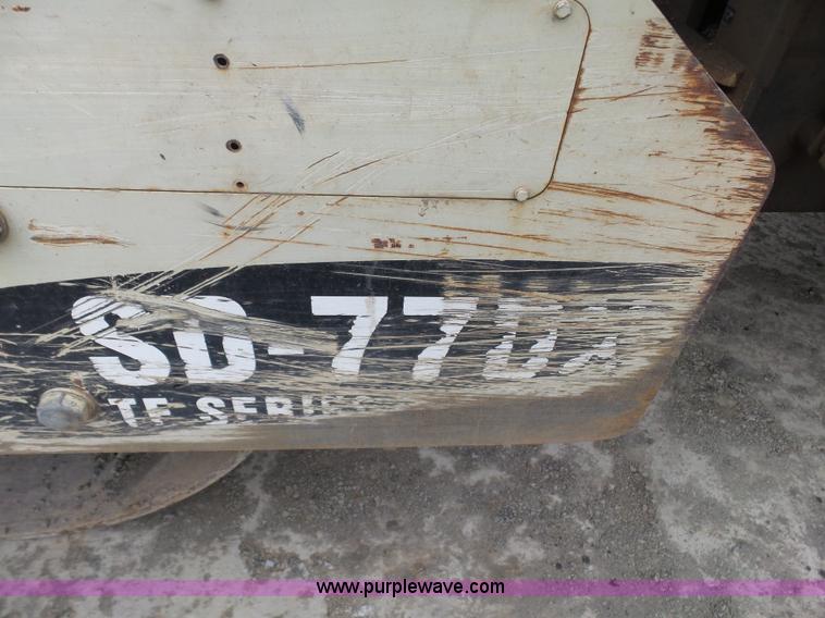 image for item K7143 2007 Ingersoll Rand SD77-DXTF vibratory sheeps foot roller