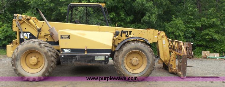 image for item K7145 1999 Caterpillar TH63 telehandler
