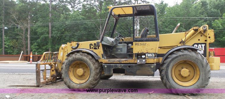 image for item K7145 1999 Caterpillar TH63 telehandler