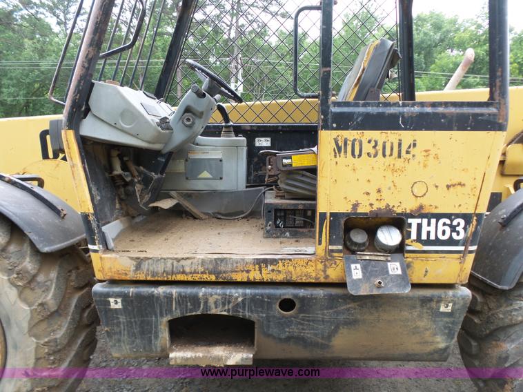 image for item K7145 1999 Caterpillar TH63 telehandler