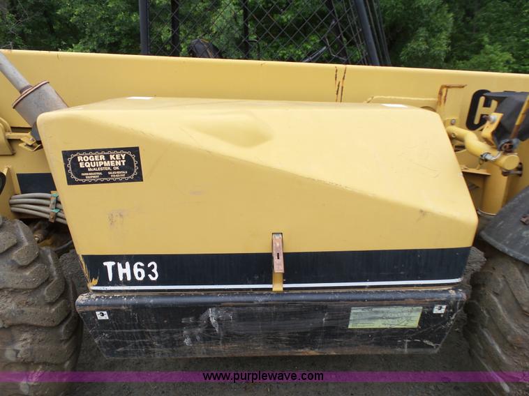 image for item K7145 1999 Caterpillar TH63 telehandler