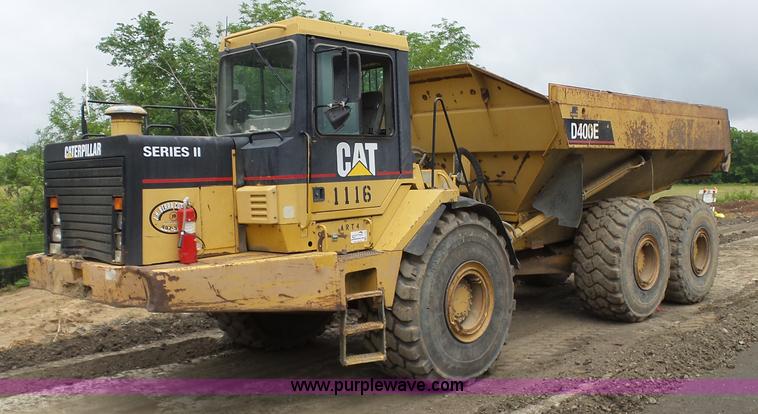 image for item K7146 1999 Caterpillar D400E Series II haul truck