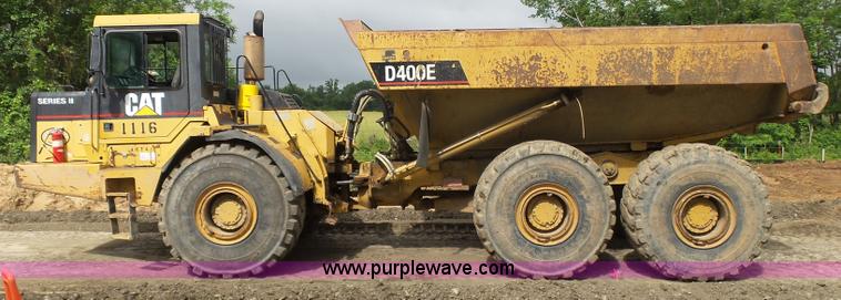 image for item K7146 1999 Caterpillar D400E Series II haul truck