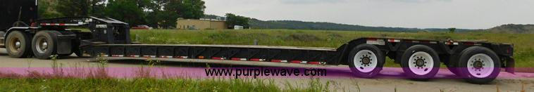 image for item K7149 2002 Trail King TK110HDG-523 lowboy equipment trailer