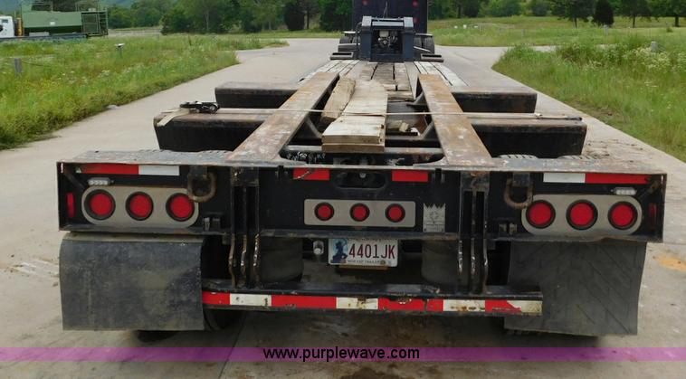 image for item K7149 2002 Trail King TK110HDG-523 lowboy equipment trailer