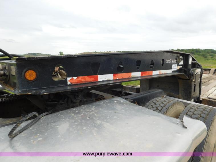 image for item K7149 2002 Trail King TK110HDG-523 lowboy equipment trailer
