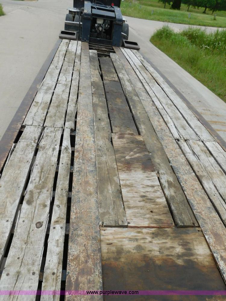 image for item K7149 2002 Trail King TK110HDG-523 lowboy equipment trailer