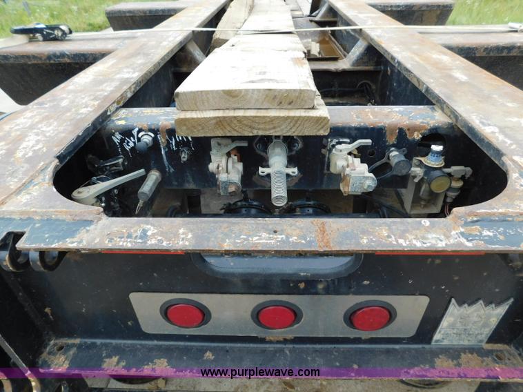 image for item K7149 2002 Trail King TK110HDG-523 lowboy equipment trailer