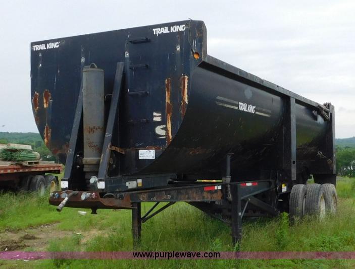 image for item K7152 2000 Trail King SHRO-26 end dump trailer