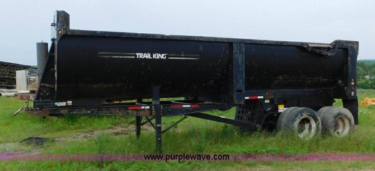 image for item K7152 2000 Trail King SHRO-26 end dump trailer