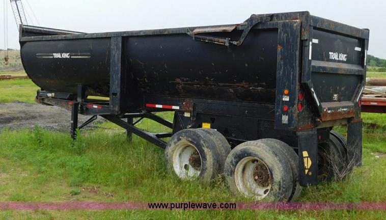 image for item K7152 2000 Trail King SHRO-26 end dump trailer