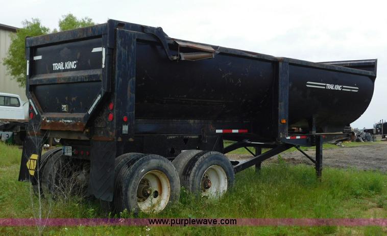 image for item K7152 2000 Trail King SHRO-26 end dump trailer