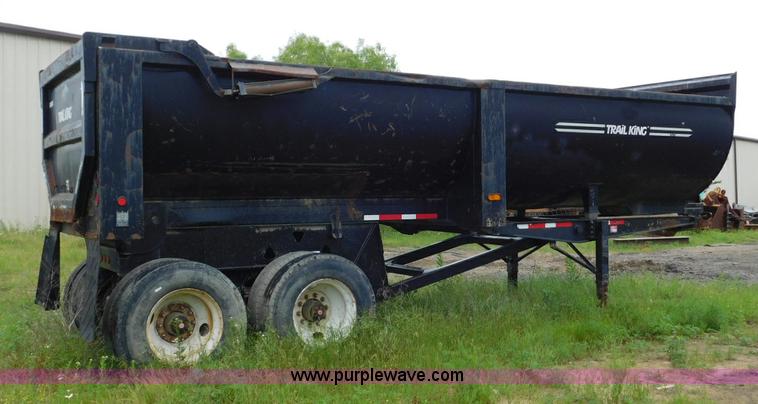 image for item K7152 2000 Trail King SHRO-26 end dump trailer