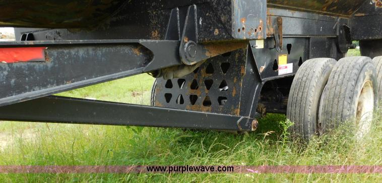 image for item K7152 2000 Trail King SHRO-26 end dump trailer