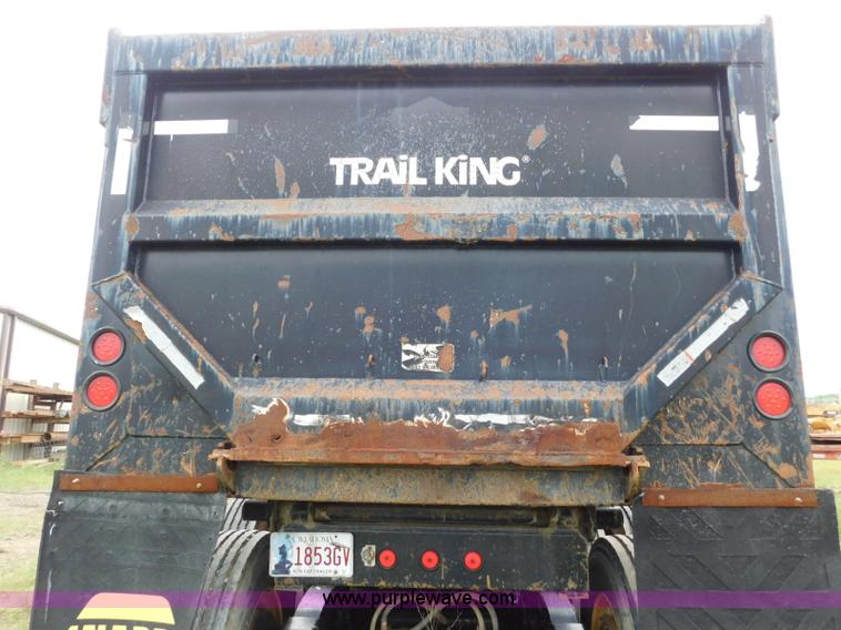 image for item K7152 2000 Trail King SHRO-26 end dump trailer