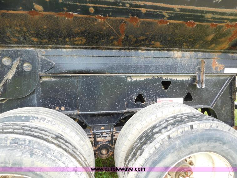 image for item K7152 2000 Trail King SHRO-26 end dump trailer