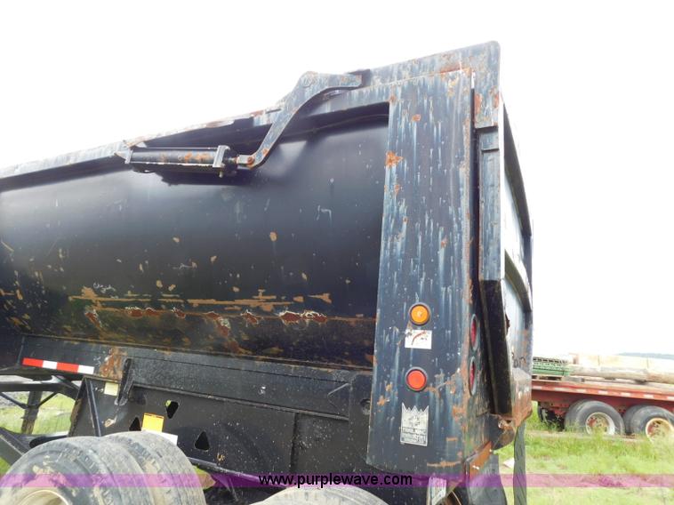 image for item K7152 2000 Trail King SHRO-26 end dump trailer