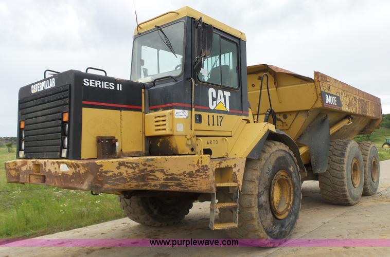 image for item K7153 1999 Caterpillar D400E Series II articulated haul truck