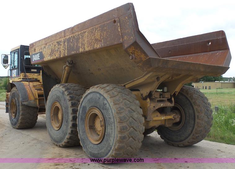 image for item K7153 1999 Caterpillar D400E Series II articulated haul truck