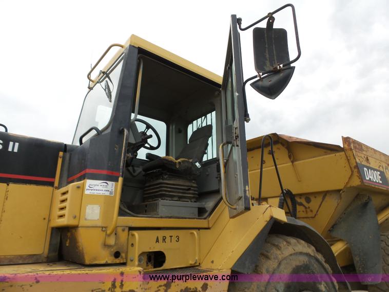 image for item K7153 1999 Caterpillar D400E Series II articulated haul truck