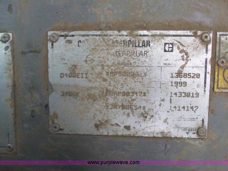 image for item K7153 1999 Caterpillar D400E Series II articulated haul truck