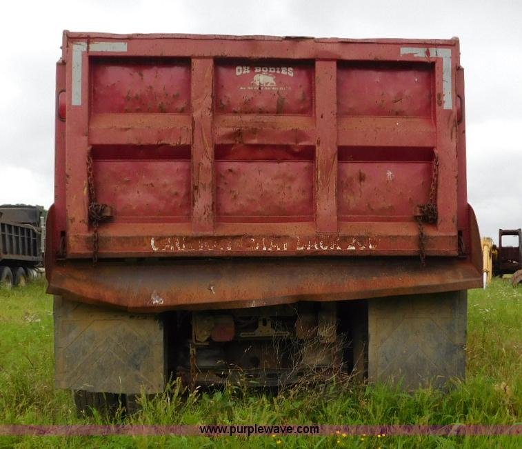 image for item K7155 1989 International F9370 dump truck