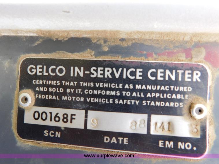 image for item K7155 1989 International F9370 dump truck