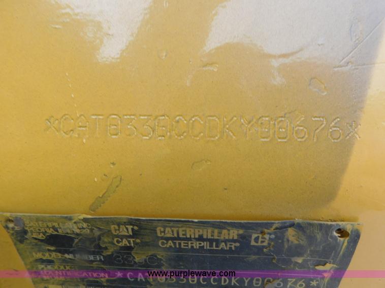 image for item K7157 2002 Caterpillar 330C L excavator