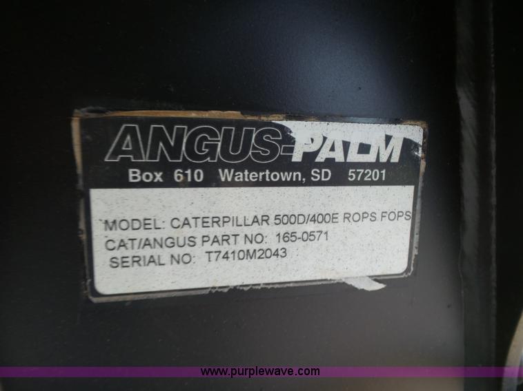 image for item K7161 2003 Caterpillar CP-433E vibratory padfoot roller