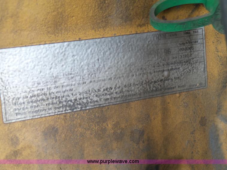 image for item K7161 2003 Caterpillar CP-433E vibratory padfoot roller