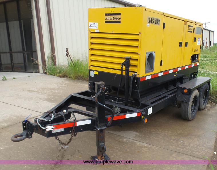 image for item K7168 1998 Atlas Copco QAS108 generator