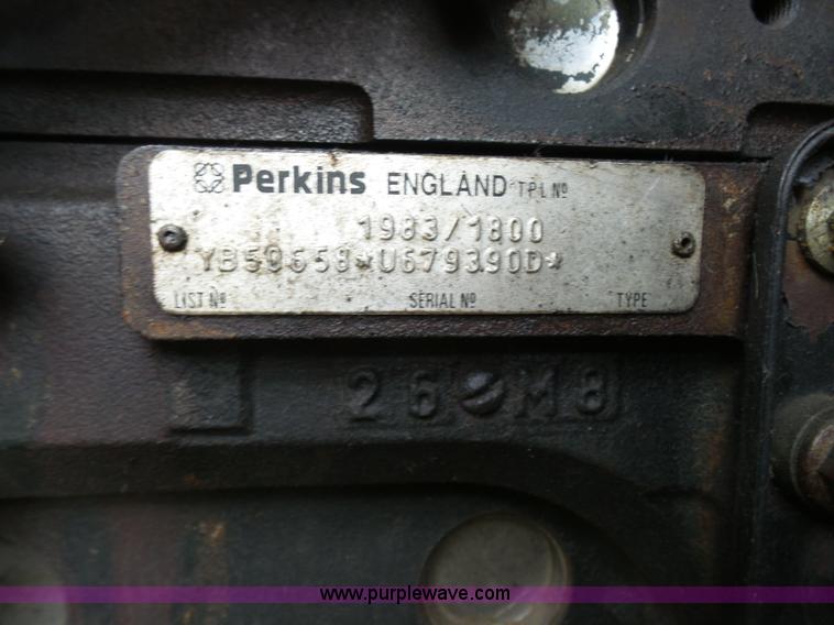 image for item K7168 1998 Atlas Copco QAS108 generator